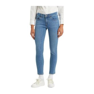 Levi's Dames, Jeans, Blauw, Maat: W28 L28 Denim