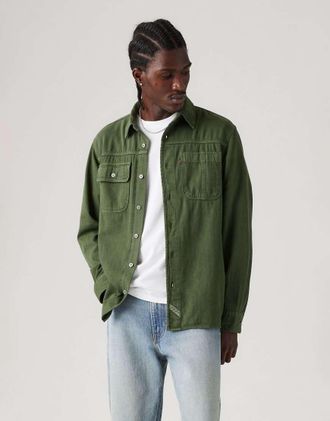 Levi's Auburn Worker Erick - Camicia a maniche lunghe verde
