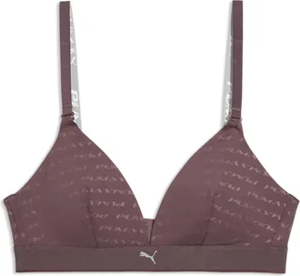Puma Bralette da donna PUMA (confezione singola), Abbigliamento, Marrone, XXL