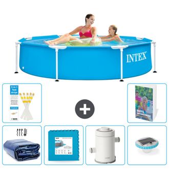 Intex Piscina Con Estructura Redonda - 244x51 Cm - 7-piezas S152