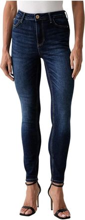 Guess 1981 Skinny Jeans - Dames - Skinny Jeans - Blauw - W25 L29 - Katoen - Jeans