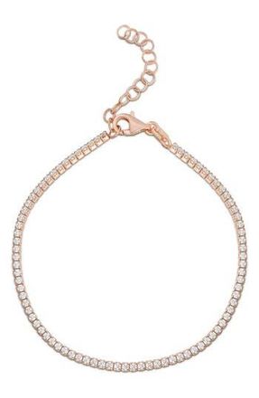 Glaze Jewelry Rose Gold Vermeil CZ Bracelet at Nordstrom Rack