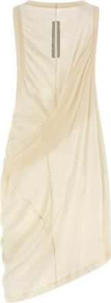Rick Owens Mens Beige Cotton Casual Dress