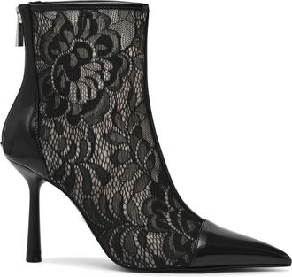 Steve Madden Womens Arlette L 169 Boots - Black Fabric - Size UK 5