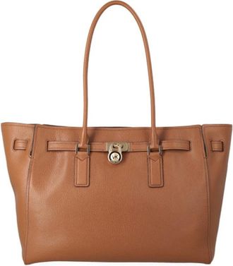 Michael Kors Dames, Tassen, Bruin, Maat: ONE Size Leer