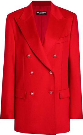 Dolce & Gabbana Blazer doppiopetto - Rosso
