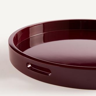 AM.PM Rond, gelakt dienblad, Barniz