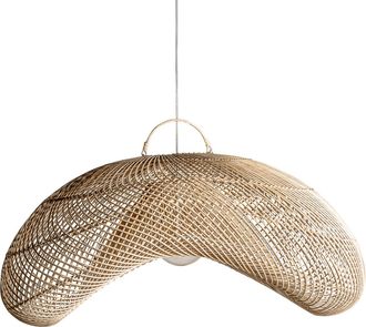Vical Home Xl Pendellampe Natural Vibes aus Rattan ø 80 cm