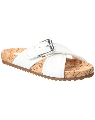 Schutz Schutz Nairobi Leather Flat