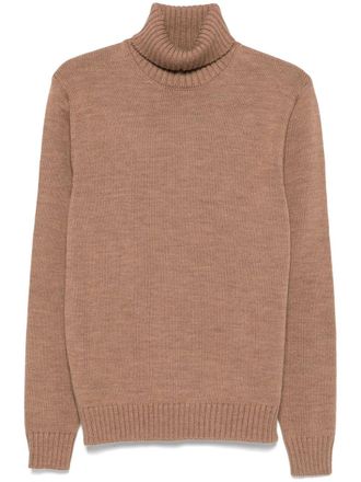 Zanone virgin wool sweater - men - Virgin Wool - 52 - Brown