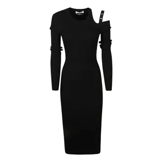 Blumarine Kleedjes, Dames, Zwart, S, Maxi Kleedjes