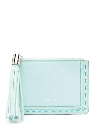 Lancel Premier Flirt leather cardholder - Blue