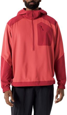 Arc'teryx Konseal SL Quarter Zip Hoodie in Stone Red/Dark Stone Red at Nordstrom, Size Xx-Large