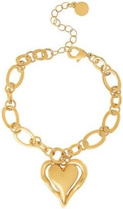 BCBGeneration Bold Heart Pendant Bracelet in Gold at Nordstrom