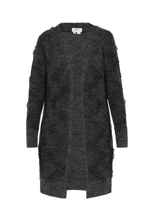 Usha Vest Dames antraciet gem