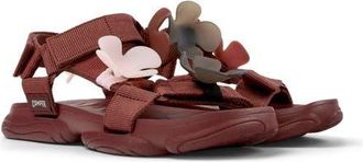 Camper Karst Twins Mismatch Sandal in Burgundy at Nordstrom, Size 41