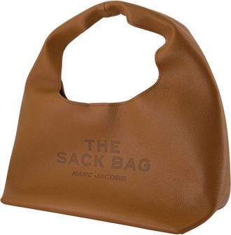 Marc Jacobs Womens The Sack Shoulder Bag - Marc Jacobs Leather Brown Cowhide Shoulder-Hobo-Bags