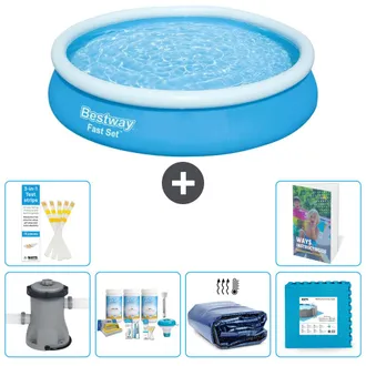 Bestway Piscina Bestway Fast Set Redonda - 366x76 Cm - 7-piezas S188