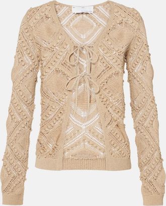 Xu Zhi Cardigan in crochet