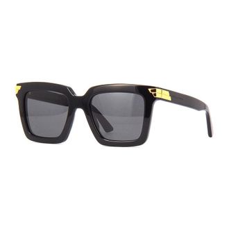 Bottega Veneta BV1005S001 Square Full Rim Sunglasses - Black