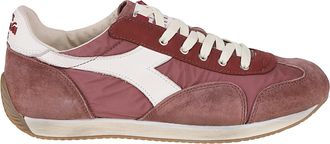 Diadora Equipe Vela SW Low-Profile Burgundy Sneakers