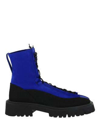 Ferragamo Atlante Combat Boots - Extra Wide Width