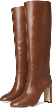 Stuart Weitzman Babette Tubo Bt 85 Womens Boots Luxe Saddle : 8.5 M, Leather