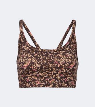 Varley Selma printed sports bra