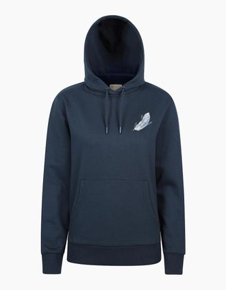 Mountain Warehouse Womens Mountain Warehouse Womens/Ladies Floating Feather Hoodie - Navy - Size: 12