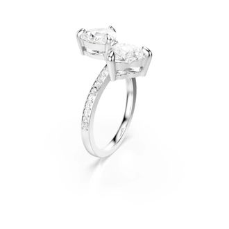 Swarovski Mesmera Attract Open Ring - Dames - Ringen - Grijs - 57 MM - Accessoires