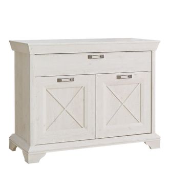 Home Heavenly Aparador 2 puerta + 1 caj&oacute;n estilo r&uacute;stico moderno