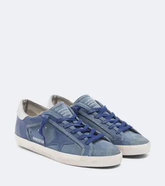Golden Goose Super-Star leather and suede sneakers