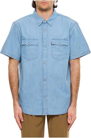 Levi's Hombre, Camisas, Azul, Talla: M
