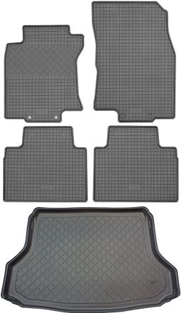 OEM Nissan X-trail T32 Iii Suv (5 Puertas) De 08.2014 A 08.2017. Juego: Alfombrillas De Goma Para Coche + Alfombrilla Para Maletero