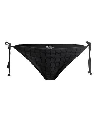 Roxy Bikini-Hose ROXY Camilo, Damen, Gr. XXL, US-Gr&ouml;ssen, grau (anthrazit), Obermaterial: 92% Polyester, 8% Elasthan;, Badehosen Bikini-Hose