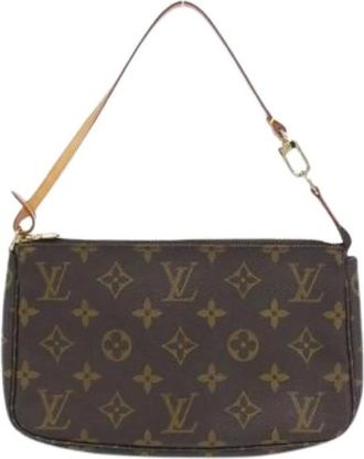 Louis Vuitton Pre-owned Shoulder Bags, female, Brown, Size: ONE SIZE Pre-owned Pochette
