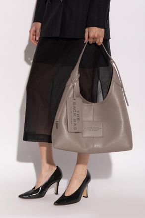 Marc Jacobs Leather Bag With Logo, Womens, Brown