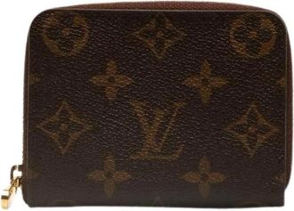 Louis Vuitton Pre-owned Wallets, female, Brown, Size: ONE SIZE Pre-owned Canvas wallets
