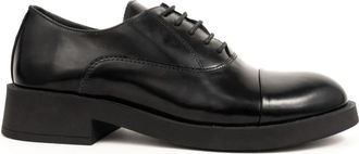 Sergio Moretti Gesloten Loafers - Dames - Veterschoenen - Zwart - 38 EU - Leer - Schoenen