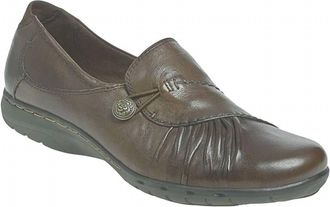 Cobb Hill Womens Paulette Slip On - Wide In Bark