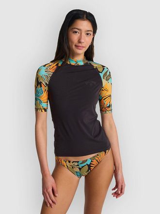 Billabong Tropic Surf Print Lycra schwarz
