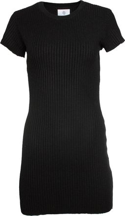 Anine Bing Ribbed dress in black