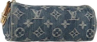 Louis Vuitton Pre-owned Mini Bag - Dames - Vintage Accessoires - Blauw - ONE Size - Vintage