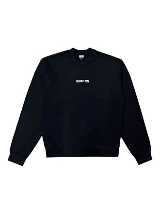 Babylon LA logo-print sweatshirt - Black