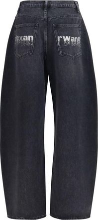 Alexander Wang Womens Black Cotton Jeans Denim Clothing