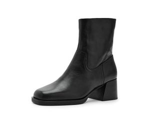 Steve Madden Latches Womens Wedge Shoes Black Leather : 8.5 M