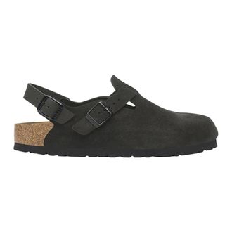 Birkenstock Clogs, unisex, Black, Size: 10 US Tokio II Narrow Fit