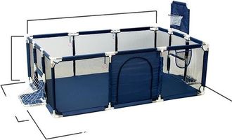 OEM Parque Infantil Para Beb&eacute;s, Color Liso, Con Puertas De Seguridad Para Jugar