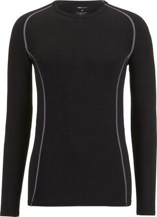 Isa Langarmshirt ISA BODYWEAR Shirt langarm, Herren, Gr. XXL, schwarz, Obermaterial: 76% Wolle WO. 19% Polyamid PA. 5% Elasthan EL., Shirts Langarmshirt