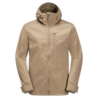 Jack Wolfskin Summer Storm Mens Sand Jacket - Size Medium